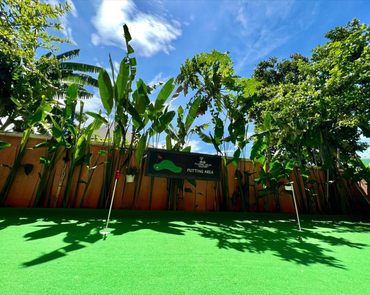Allegro Hoi An . A Little Luxury Hotel & Spa Экстерьер фото Golf putting green